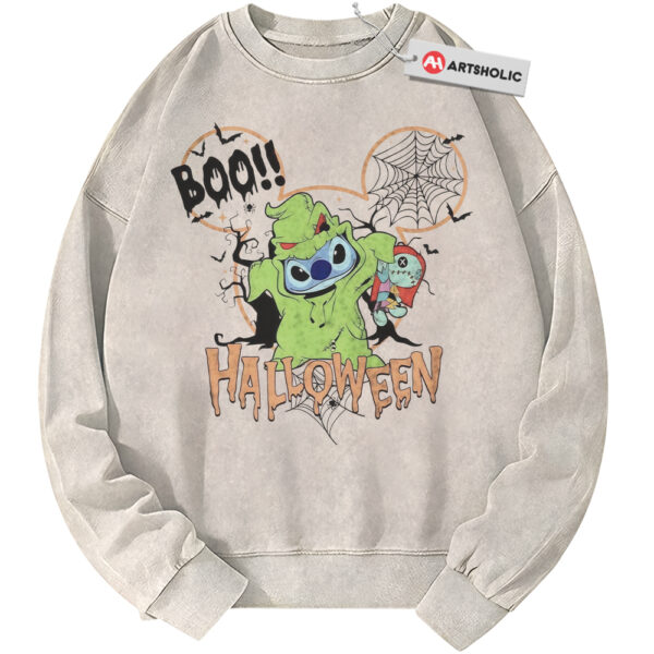 Lilo and Stitch Sweatshirt, Halloween Sweatshirt, Disney Sweatshirt, Animated Sweatshirt, Vintage Sweatshirt