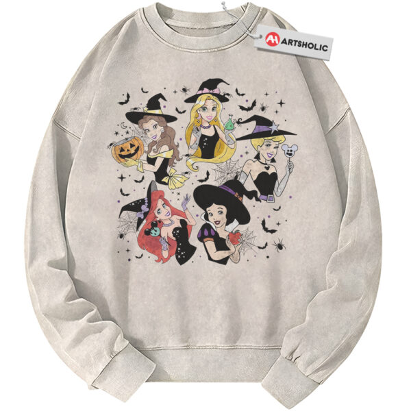 Disney Princess Sweatshirt, Halloween Sweatshirt, Animated Sweatshirt, Vintage Sweater