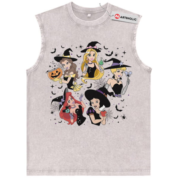 Disney Princess Tank Top, Halloween Tank Top, Animated Tank Top, Vintage Tank Top