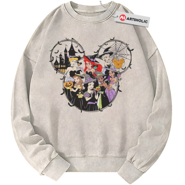 Disney Princess Sweatshirt, Halloween Sweatshirt, Animated Sweatshirt, Vintage Sweater