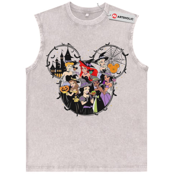 Disney Princess Tank Top, Halloween Tank Top, Animated Tank Top, Vintage Tank Top