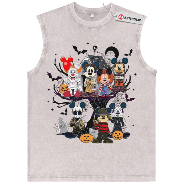Mickey Mouse Tank Top, Halloween Tank Top, Disney Tank Top, Animated Tank Top, Vintage Tank Top