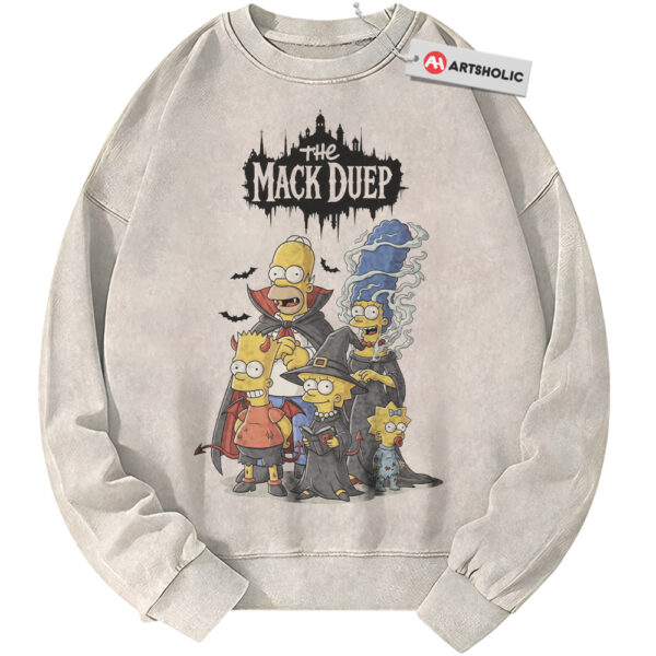 The Simpsons Sweatshirt, Halloween Sweatshirt, Animated Sweatshirt, Vintage Sweater