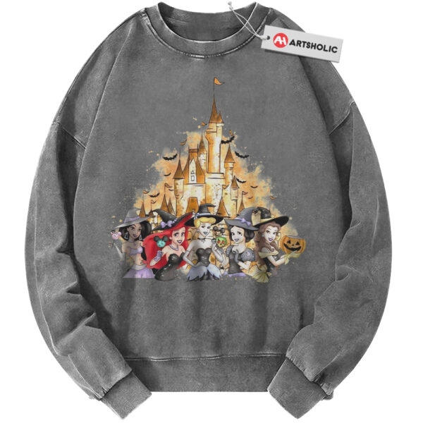 Disney Princess Sweatshirt, Halloween Sweatshirt, Animated Sweatshirt, Vintage Sweater