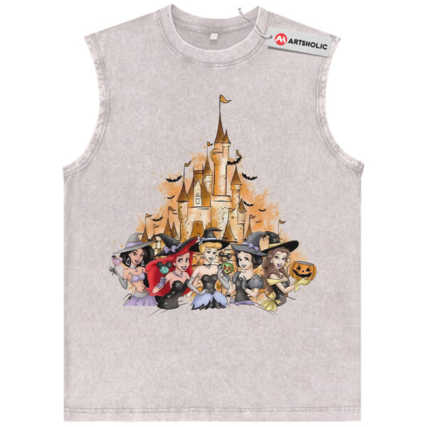 Disney Princess Tank Top, Halloween Tank Top, Animated Tank Top, Vintage Tank Top