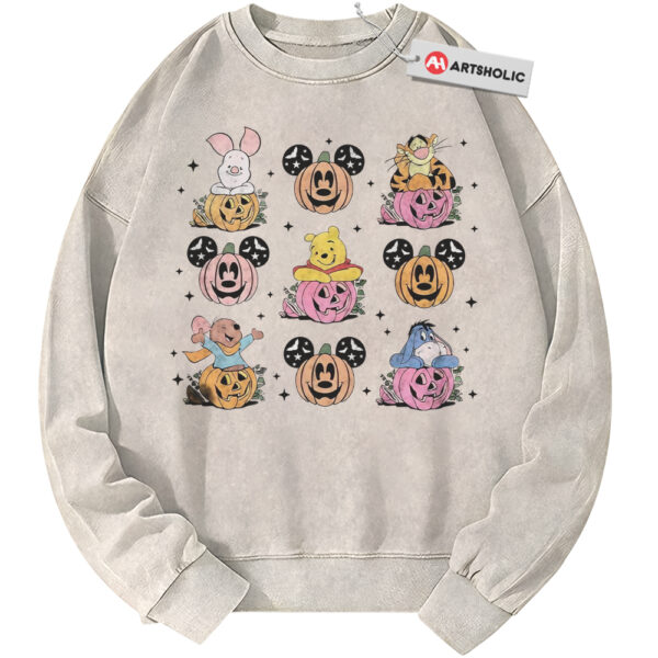 Winnie the Pooh Sweatshirt, Halloween Sweatshirt, Animated Sweatshirt, Vintage Sweater