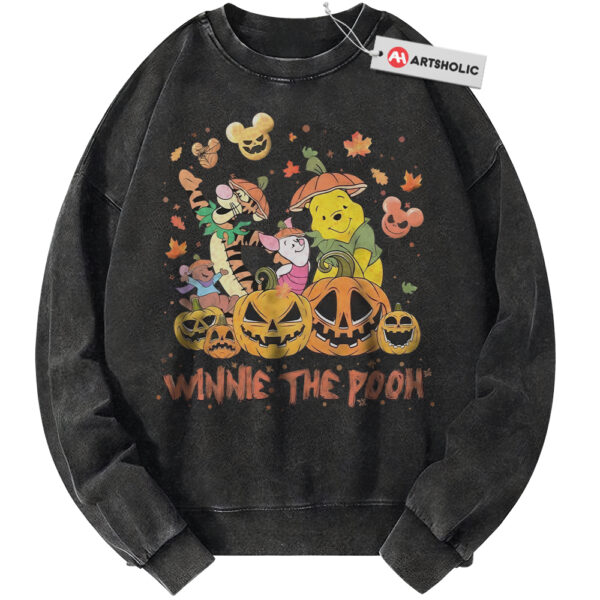 Winnie the Pooh Sweatshirt, Halloween Sweatshirt, Animated Sweatshirt, Vintage Sweater