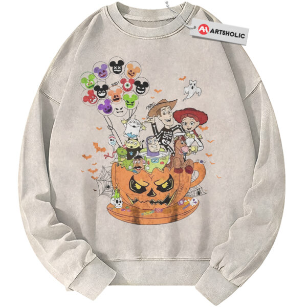 Toy Story Sweatshirt, Halloween Sweatshirt, Autumn Disney Sweatshirt, Fall Animated Sweatshirt, Vintage Sweatshirt