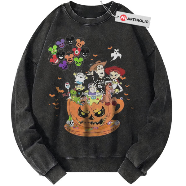 Toy Story Sweatshirt, Halloween Sweatshirt, Autumn Disney Sweatshirt, Fall Animated Sweatshirt, Vintage Sweatshirt