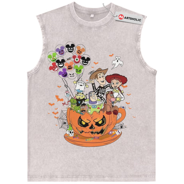Toy Story Tank Top, Halloween Tank Top, Autumn Disney Tank Top, Fall Animated Tank Top, Vintage Tank Top
