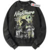 The Nightmare Before Christmas Sweatshirt, Halloween Sweatshirt, Animated Sweatshirt, Vintage Sweater