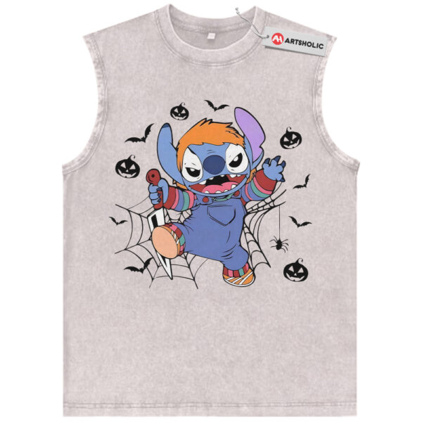 Lilo and Stitch Tank Top, Halloween Tank Top, Disney Tank Top, Animated Tank Top, Vintage Tank Top