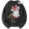 Minnie Mouse Sweatshirt, Halloween Sweatshirt, Disney Sweatshirt, Animated Sweatshirt, Vintage Sweatshirt