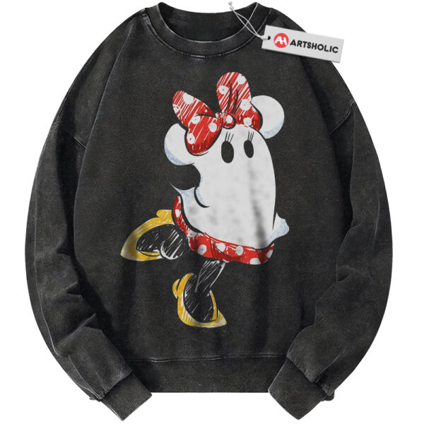 Minnie Mouse Sweatshirt, Halloween Sweatshirt, Disney Sweatshirt, Animated Sweatshirt, Vintage Sweatshirt