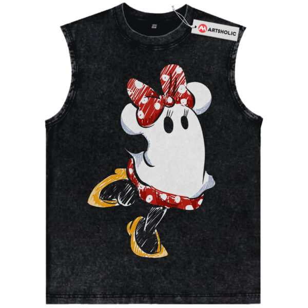Minnie Mouse Tank Top, Halloween Tank Top, Disney Tank Top, Animated Tank Top, Vintage Tank Top