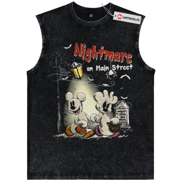 Minnie Mouse and Mickey Mouse Tank Top, Halloween Tank Top, Disney Tank Top, Animated Tank Top, Vintage Tank Top