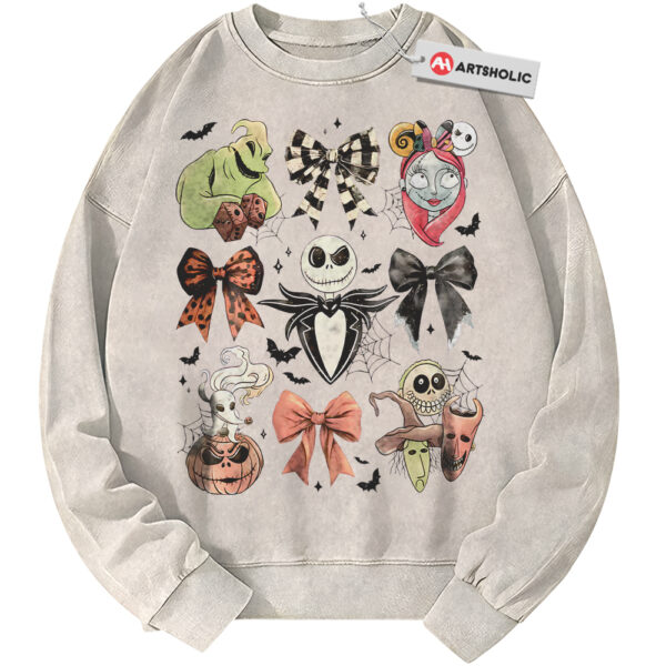 The Nightmare Before Christmas Sweatshirt, Halloween Sweatshirt, Animated Sweatshirt, Vintage Sweater