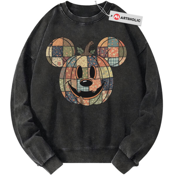 Mickey Mouse Sweatshirt, Halloween Sweatshirt, Disney Sweatshirt, Fall Animated Sweatshirt, Vintage Sweatshirt