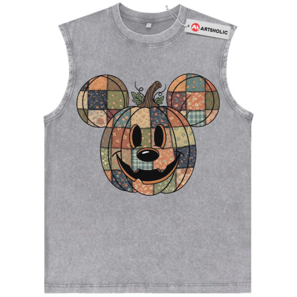 Mickey Mouse Tank Top, Halloween Tank Top, Disney Tank Top, Fall Animated Tank Top, Vintage Tank Top