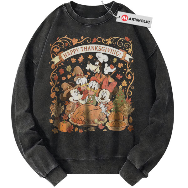 Donald Duck Sweatshirt, Mickey Mouse Sweatshirt, Goofy Sweatshirt, Pluto Sweatshirt, Thanksgiving Sweatshirt, Disney Sweatshirt, Animated Sweatshirt, Vintage Sweater