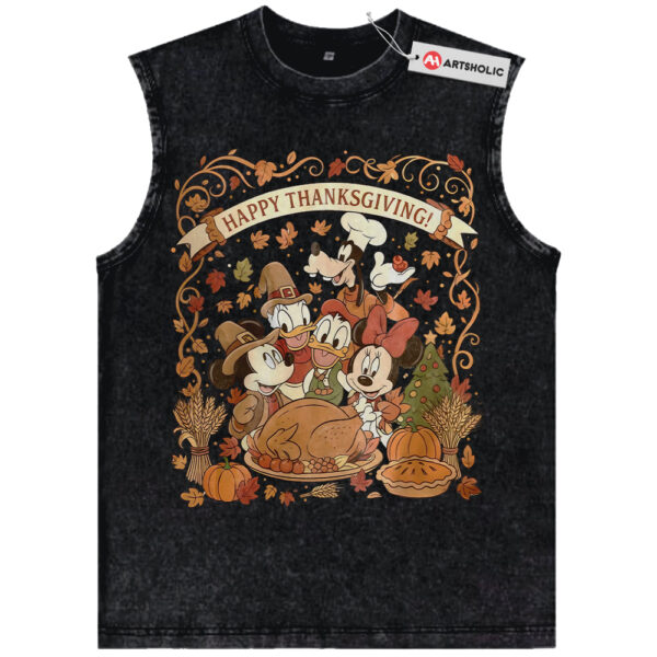 Donald Duck Tank Top, Mickey Mouse Tank Top, Goofy Tank Top, Pluto Tank Top, Thanksgiving Tank Top, Disney Tank Top, Animated Tank Top, Vintage Tank Top