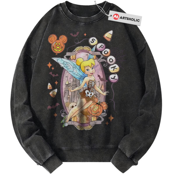 Tinker Bell Sweatshirt, Halloween Sweatshirt, Animated Sweatshirt, Vintage Sweater
