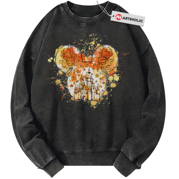 Mickey Mouse Sweatshirt, Fall Disney Sweatshirt, Animated Sweatshirt, Vintage Sweatshirt