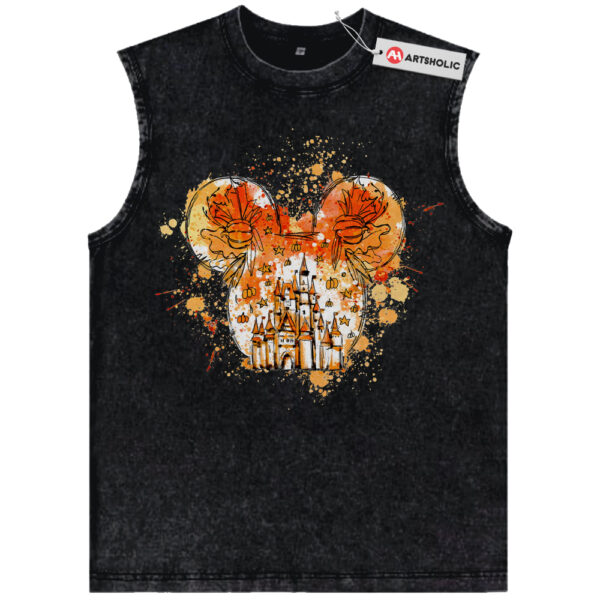 Mickey Mouse Tank Top, Fall Disney Tank Top, Animated Tank Top, Vintage Tank Top