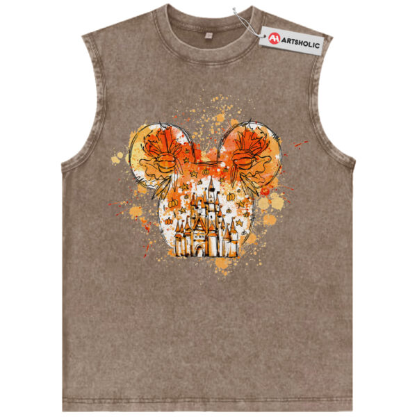Mickey Mouse Tank Top, Fall Disney Tank Top, Animated Tank Top, Vintage Tank Top