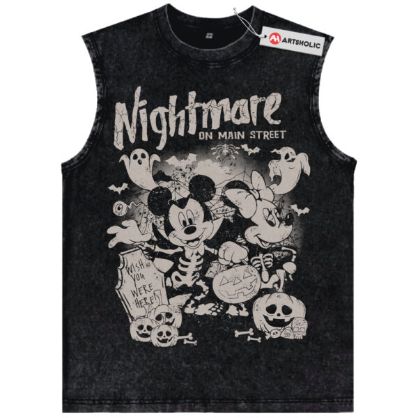 Minnie Mouse and Mickey Mouse Tank Top, Halloween Tank Top, Disney Tank Top, Animated Tank Top, Vintage Tank Top