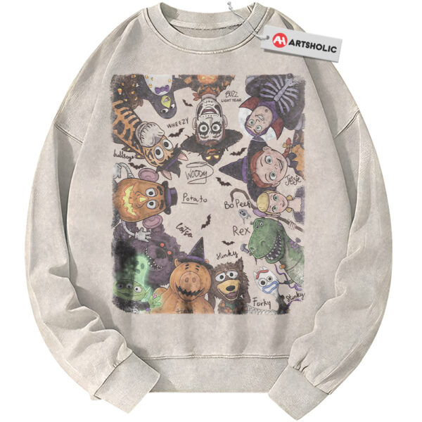 Toy Story Sweatshirt, Halloween Sweatshirt, Autumn Disney Sweatshirt, Fall Animated Sweatshirt, Vintage Sweatshirt