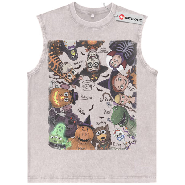 Toy Story Tank Top, Halloween Tank Top, Autumn Disney Tank Top, Fall Animated Tank Top, Vintage Tank Top