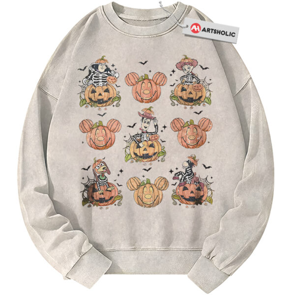 Toy Story Sweatshirt, Halloween Sweatshirt, Autumn Disney Sweatshirt, Fall Animated Sweatshirt, Vintage Sweatshirt