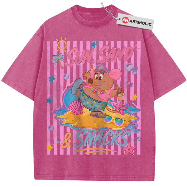 Gus Shirt, Cinderella Shirt, Disney Shirt, Animated Shirt, Vintage T-Shirt - Rose Red, XL