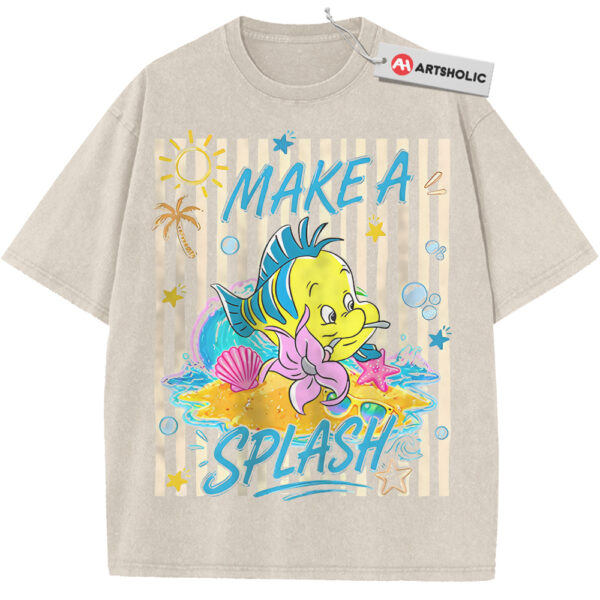 Flounder Shirt, The Little Mermaid Shirt, Disney Shirt, Animated Shirt, Vintage T-Shirt