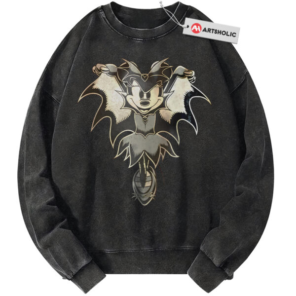 Minnie Mouse Sweatshirt, Halloween Sweatshirt, Disney Sweatshirt, Animated Sweatshirt, Vintage Sweater