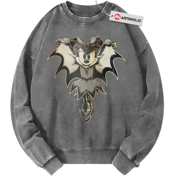 Minnie Mouse Sweatshirt, Halloween Sweatshirt, Disney Sweatshirt, Animated Sweatshirt, Vintage Sweater
