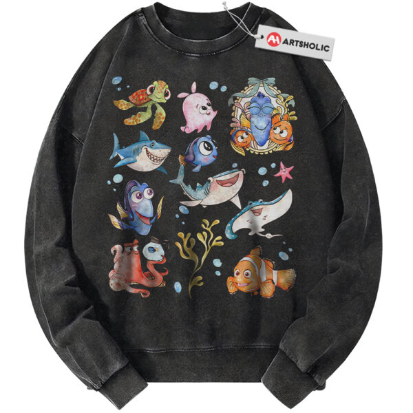 Finding Nemo Sweatshirt, Disney Sweatshirt, Animated Sweatshirt, Vintage Sweatshirt