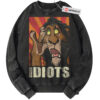 Scar Sweatshirt, The Lion King Sweatshirt, Animated Sweatshirt, Vintage Sweater