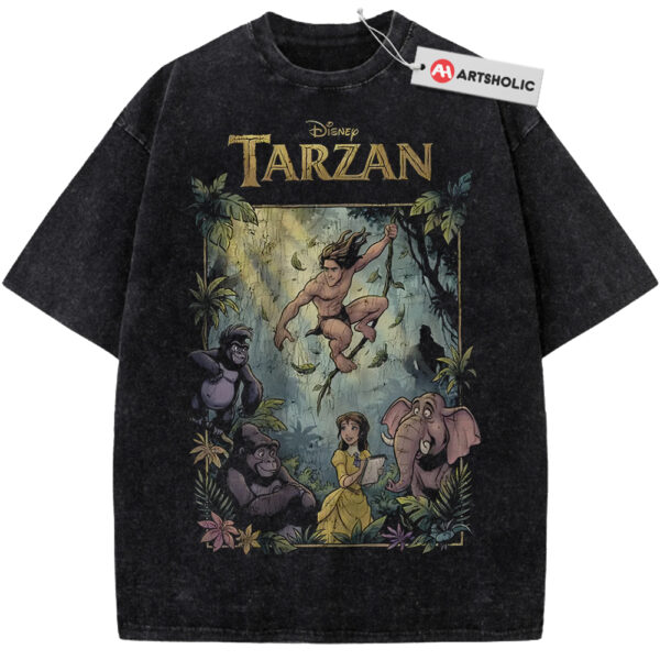 Tarzan Shirt, Disney Shirt, Animated Shirt, Vintage T-Shirt