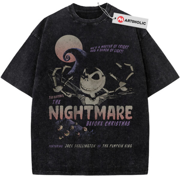 Jack Skellington Shirt, The Nightmare Before Christmas Shirt, Animated Shirt, Vintage Tee