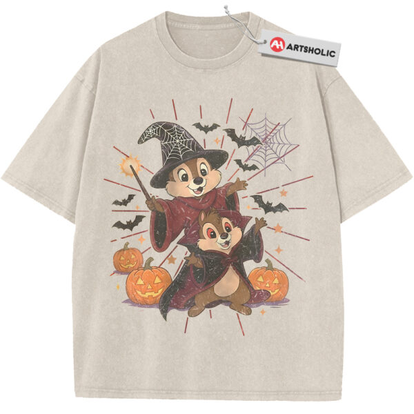 Chip and Dale Shirt, Halloween Shirt, Disney Shirt, Animated Shirt, Vintage Tee