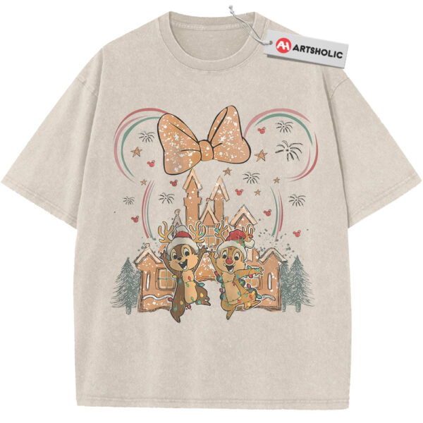 Chip and Dale Shirt, Christmas Shirt, Animated Shirt, Vintage Tee