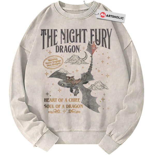 Toothless Sweatshirt, How to Train Your Dragon Sweatshirt, Animated Sweatshirt, Vintage Sweatshirt