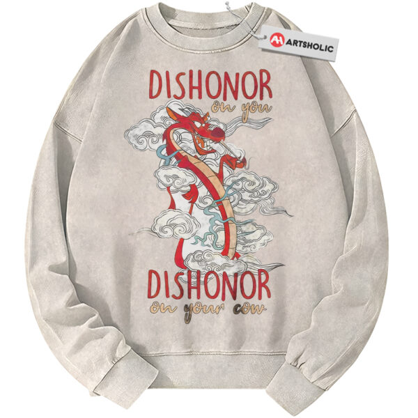 Mushu Sweatshirt, Mulan Sweatshirt, Disney Sweatshirt, Animated Sweatshirt, Vintage Sweatshirt