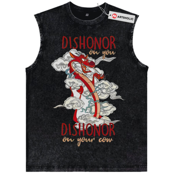 Mushu Tank Top, Mulan Tank Top, Disney Tank Top, Animated Tank Top, Vintage Tank Top