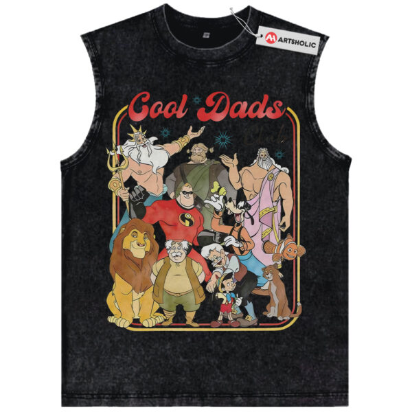 Cool Dads Club Tank Top, Disney Dad Tank Top, Father's Day Tank Top, Animated Tank Top, Vintage Tank Top