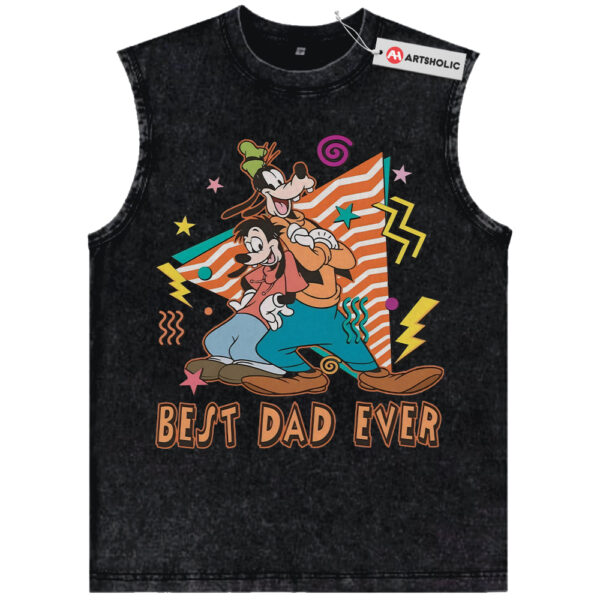 Best Dad Ever Tank Top, Goofy Tank Top, Max Goof Tank Top, Father's Day Tank Top, Animated Tank Top, Vintage Tank Top
