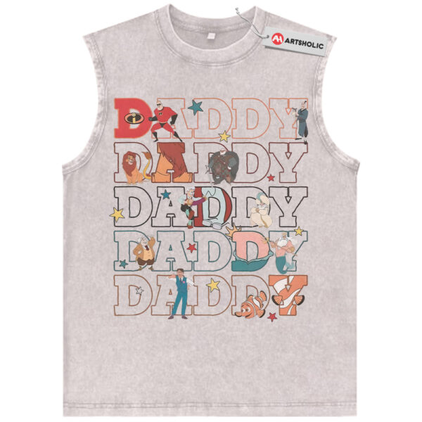 Daddy Tank Top, Tank Top, Disney Dad Tank Top, Father's Day Tank Top, Animated Tank Top, Vintage Tank Top