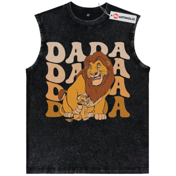 Mufasa and Simba Tank Top, The Lion King Tank Top, Father's Day Tank Top, Animated Tank Top, Vintage Tank Top